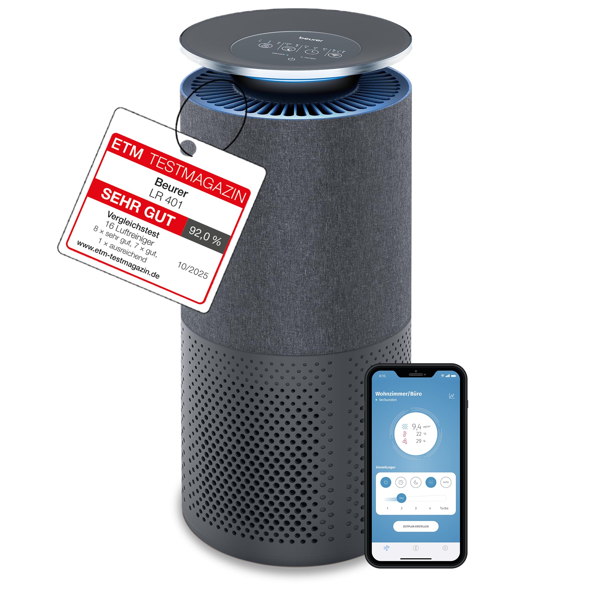 beurer-lr-400-luftreiniger-mit-app-steuerung-hepa-h13-filter-uv-licht-f-r-r-ume- image 8