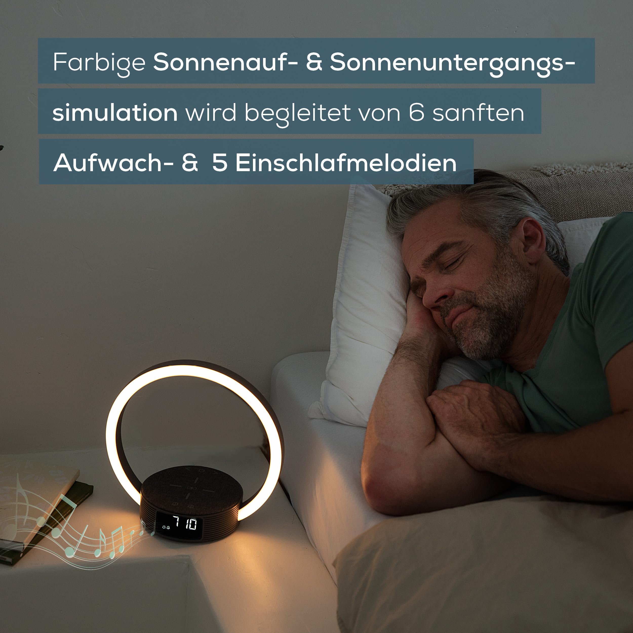 beurer-wl-65-wake-up-charge-lichtwecker-mit-smartphone-ladestation-sonnenaufgang image 4