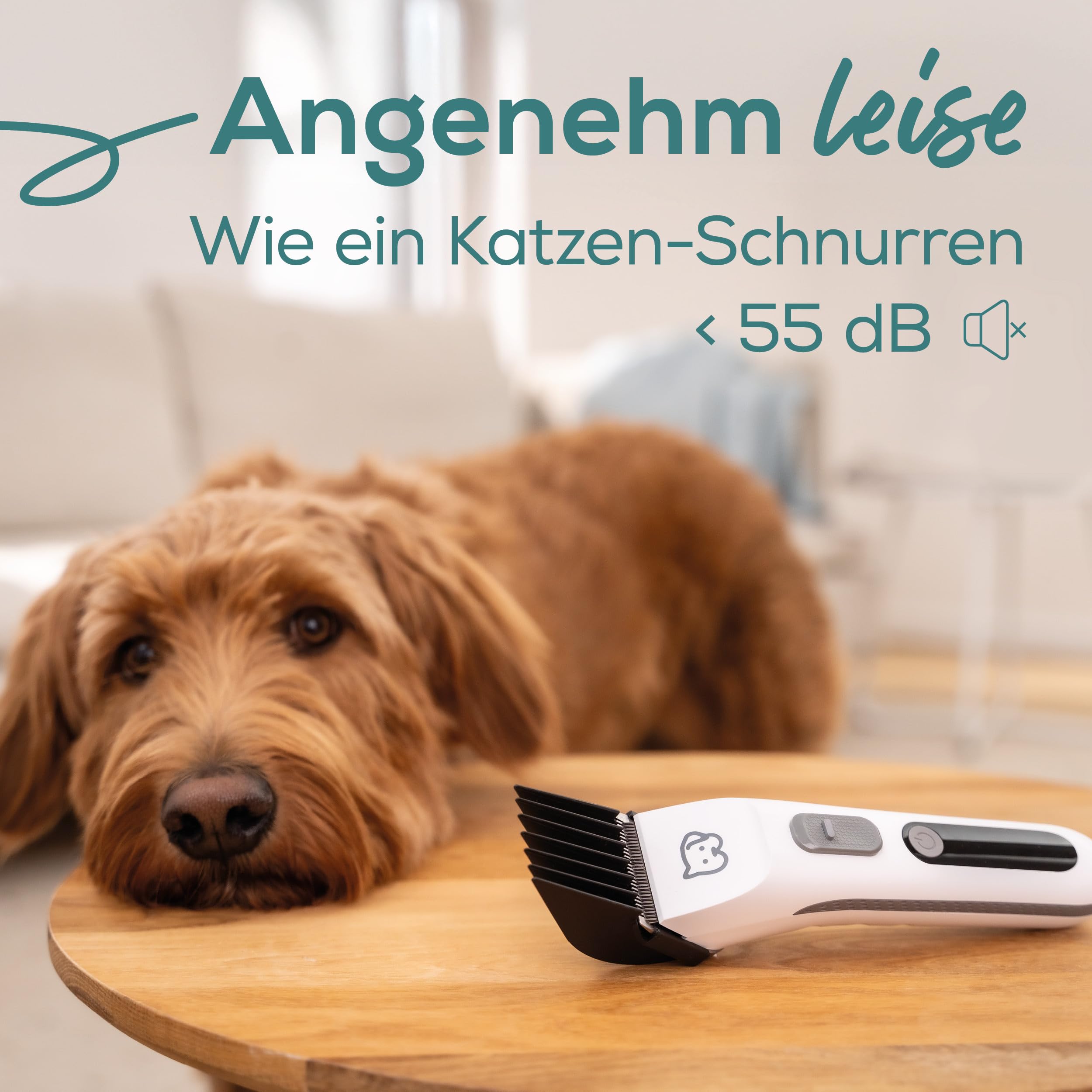 beurer-love-your-pet-schermaschine-fluffy-leise-trimmer-f-r-hunde-katzen-9-teili image 4