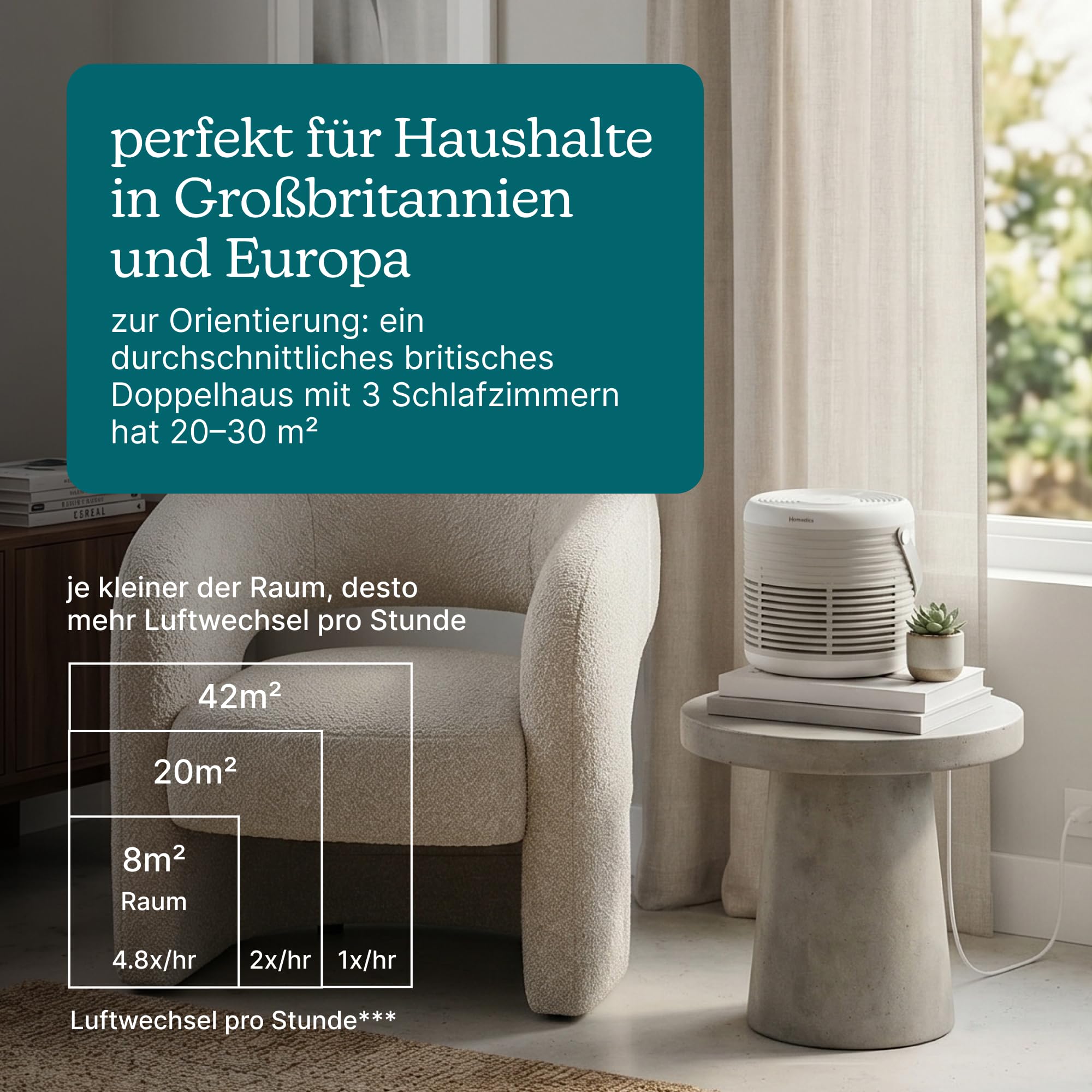 homedics-whisperpure-comfort-luftreiniger-mit-true-hepa-f-r-r-ume-bis-42-m-leise image 5
