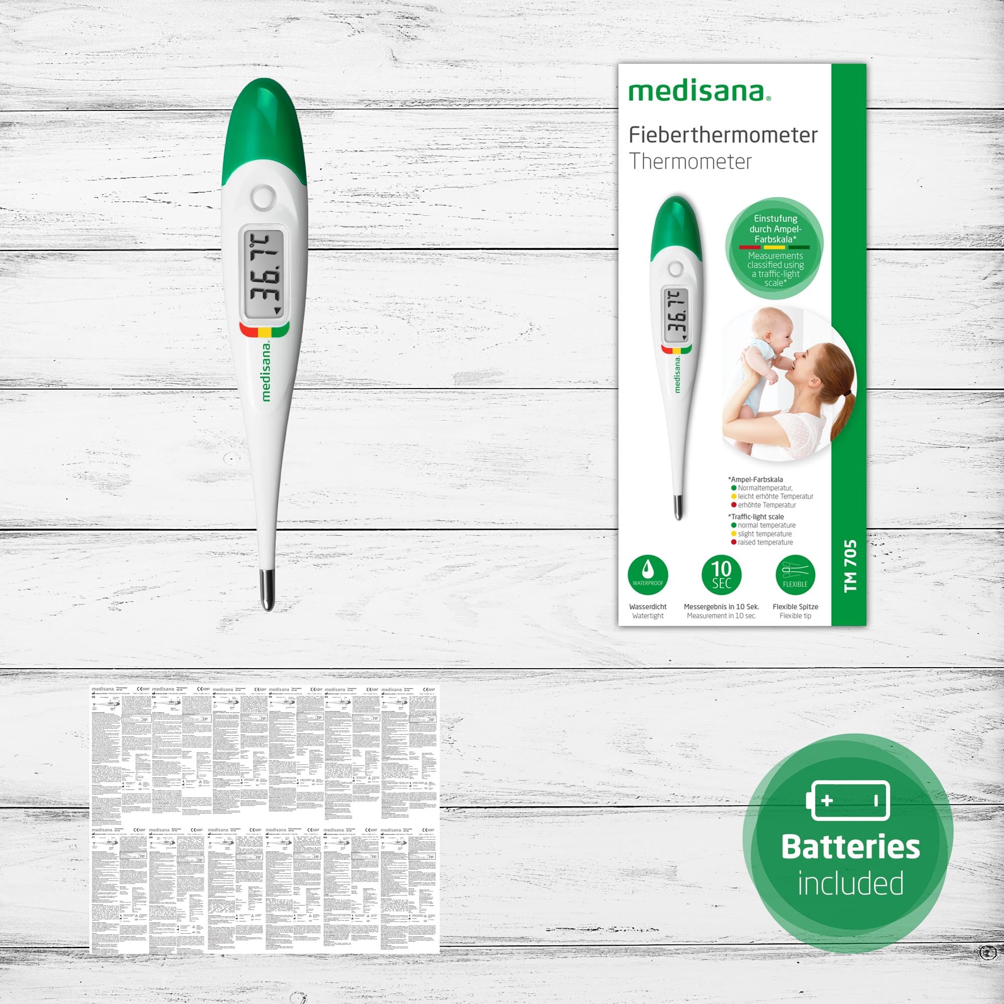 medisana-tm-705-digitales-fieberthermometer-mit-fieberalarm-wasserfest image 6