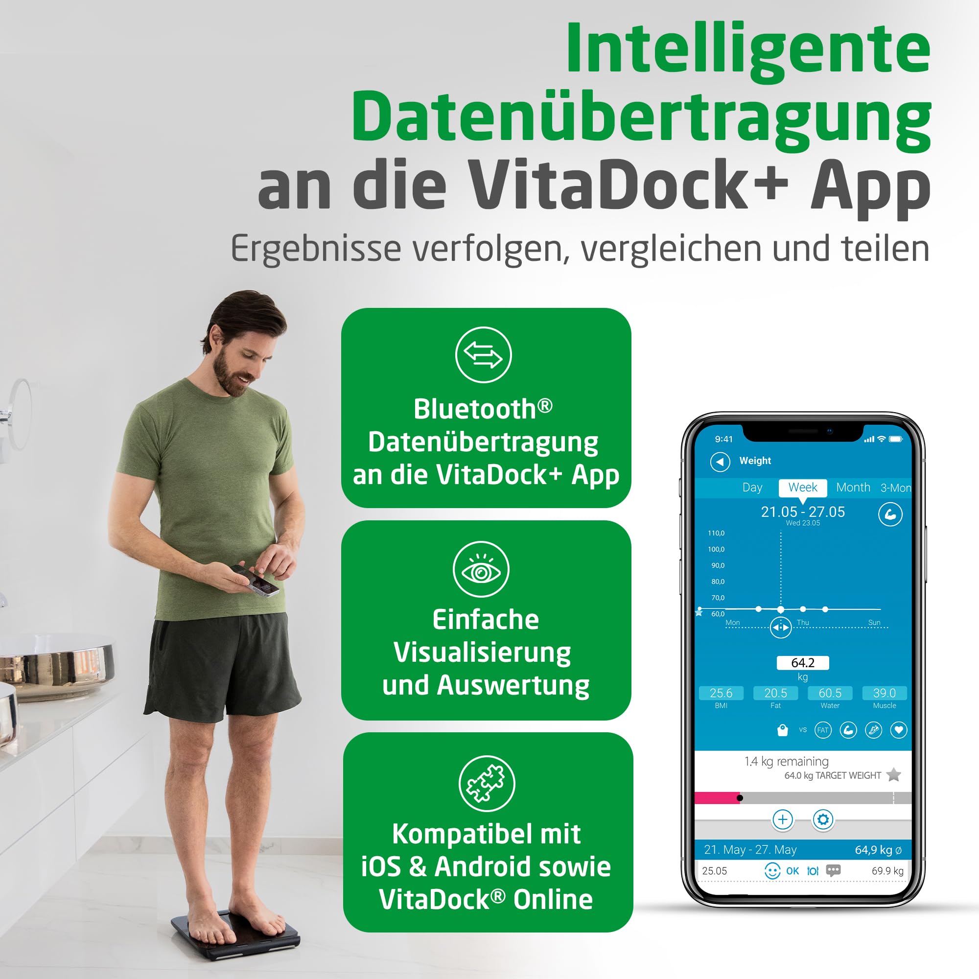 medisana-bs-850-connect-k-rperanalysewaage-mit-8-elektroden-handgriff-app image 4