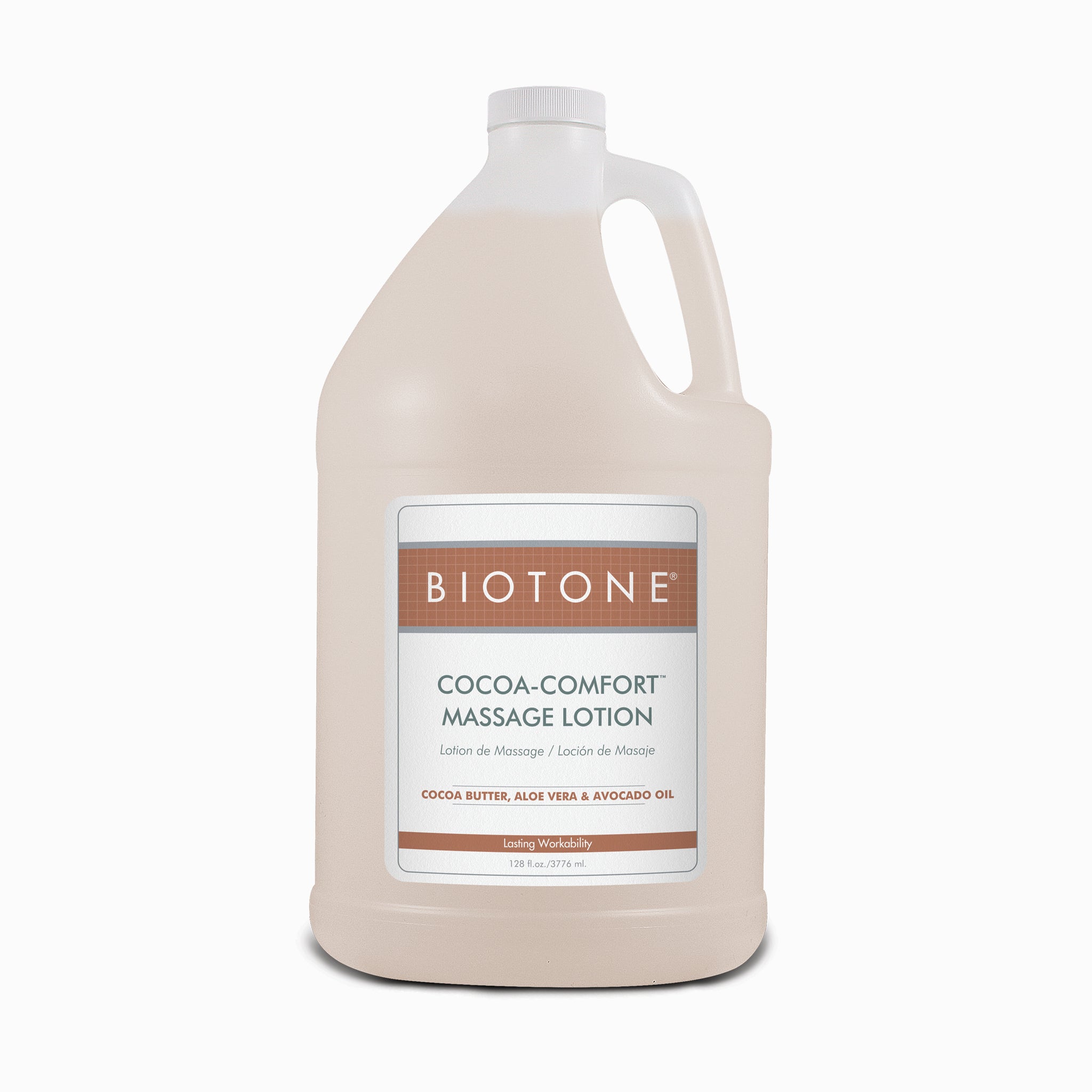 biotone-cocoa-comfort-massage-lotion-mit-echter-kakaobutter-32-oz image 2