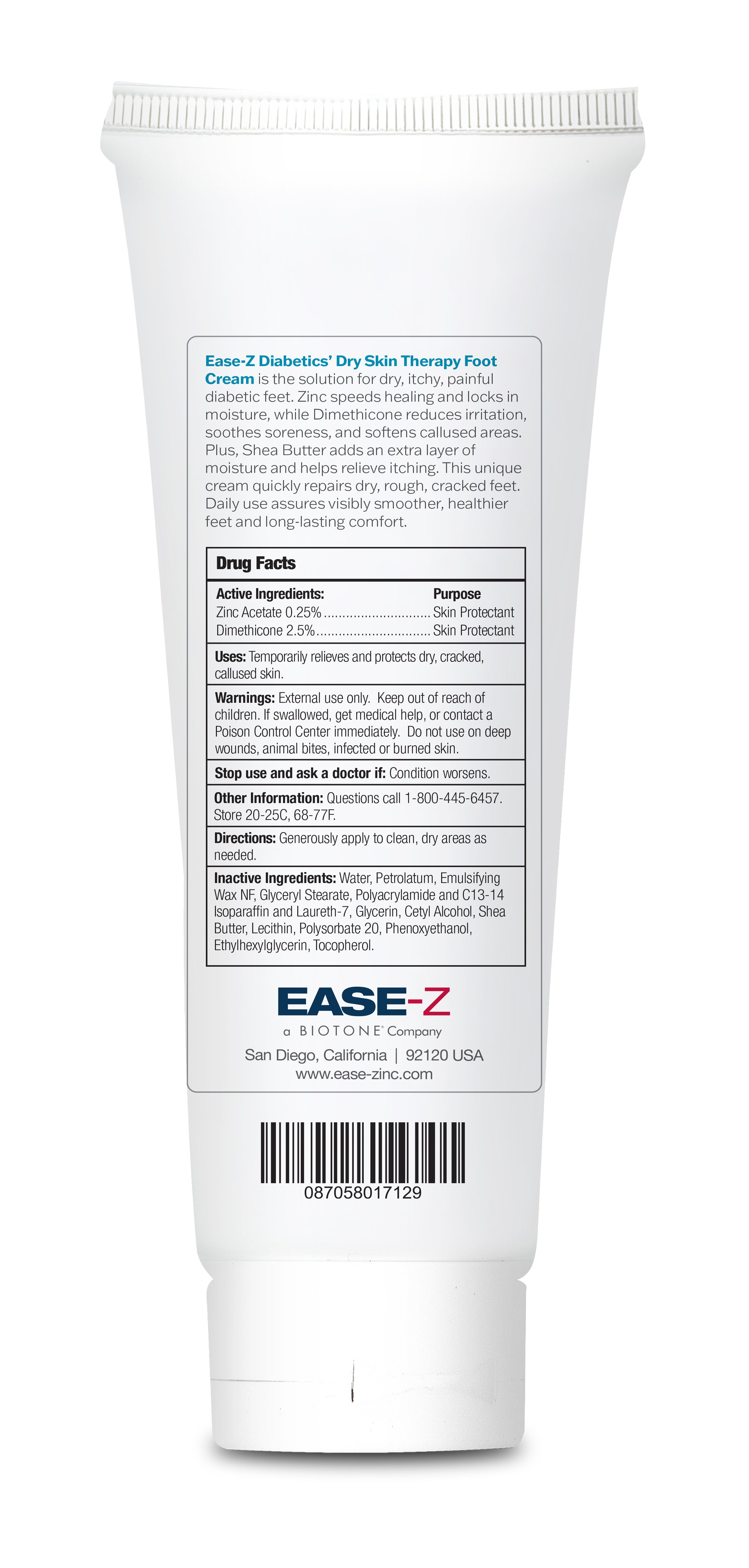 biotone-ease-z-diabetics-dry-skin-therapy-foot-cream-4-4-oz image 2