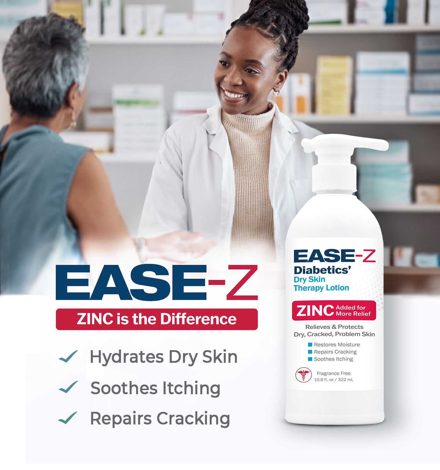 biotone-ease-z-diabetics-dry-skin-therapy-lotion-10-9-oz-mit-zink-und-sheabutter image 3